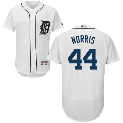 Tigers #44 Daniel Norris White Flexbase Authentic Collection Stitched MLB Jersey